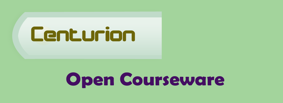 Centurion Open Courseware and NPTEL