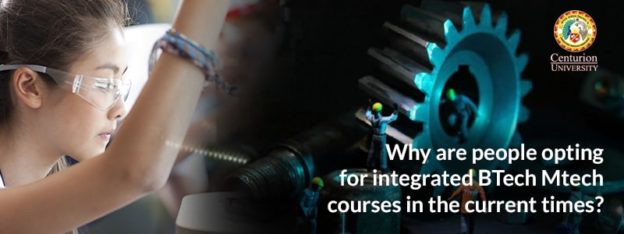 Why are people opting for integrated BTech Mtech courses in the current times
