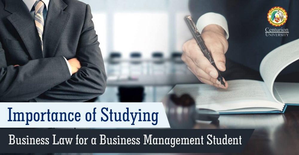Importance of Studying Business Law for a Business Management Student