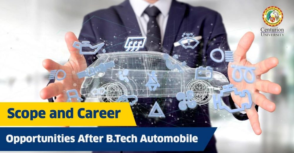 Scope and Career Opportunities after B.Tech Automobile/Automotive