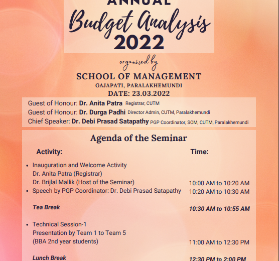 Annual Budget Analysis