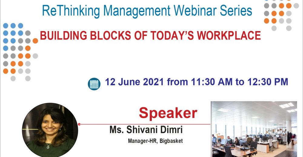 Rethinking Management Webinar Series-Building Blocks