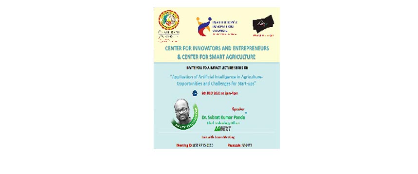 Application of Artificial Inntelligence In Agriculture Opportunites and challenges for Start-ups