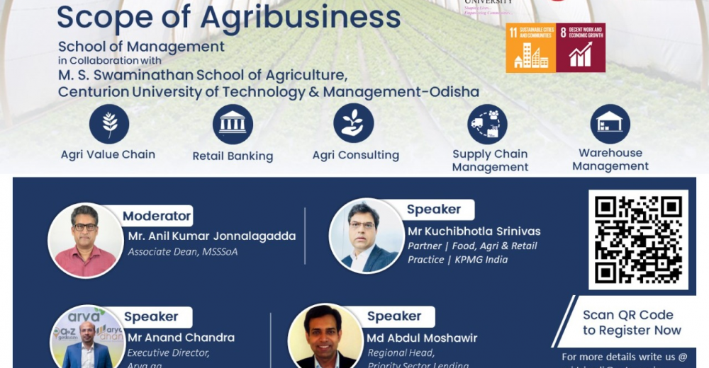 CURRENT TRENDS AND SCOPE OF AGRIBUSINESS